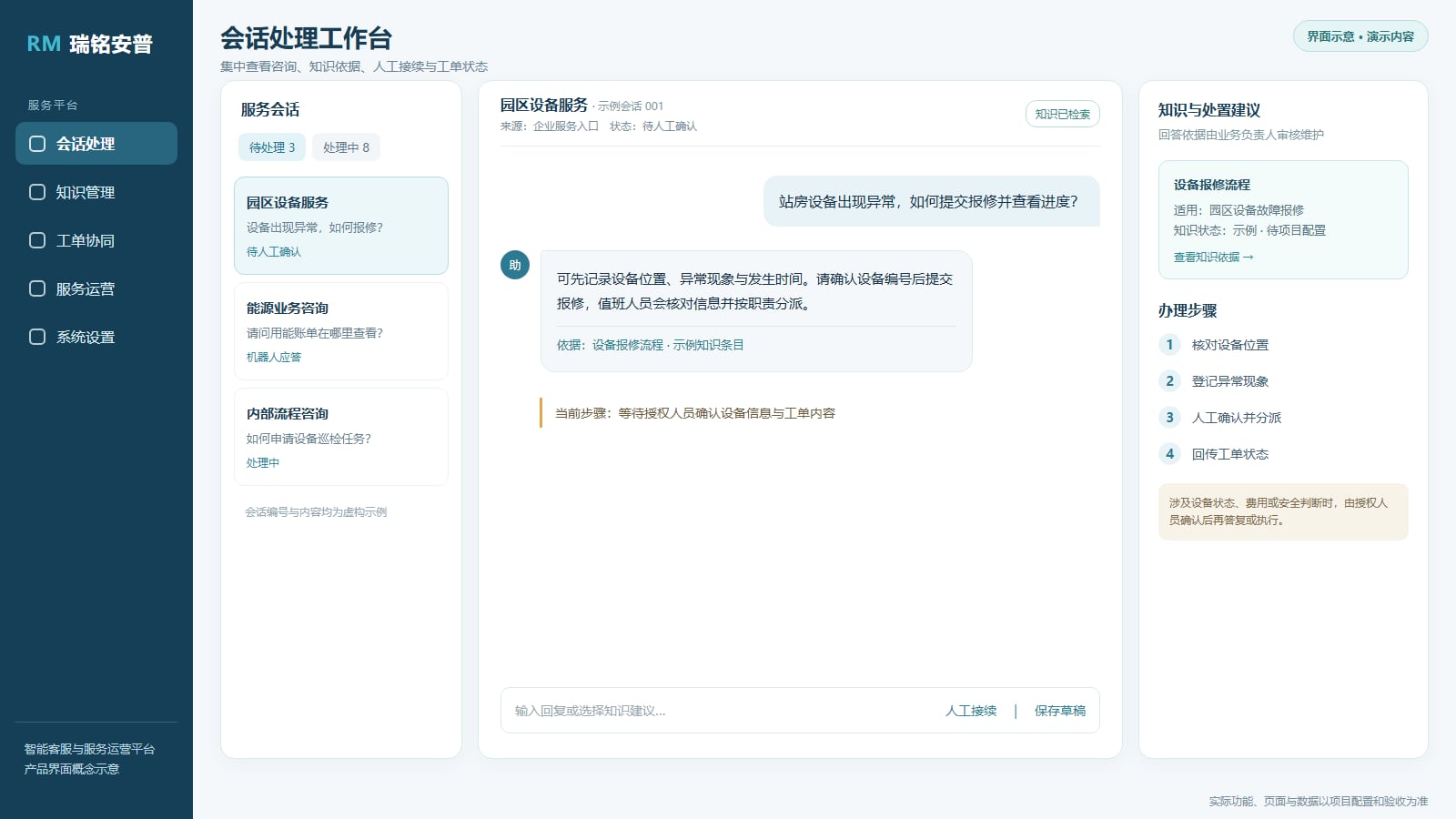 智能客服与服务运营平台