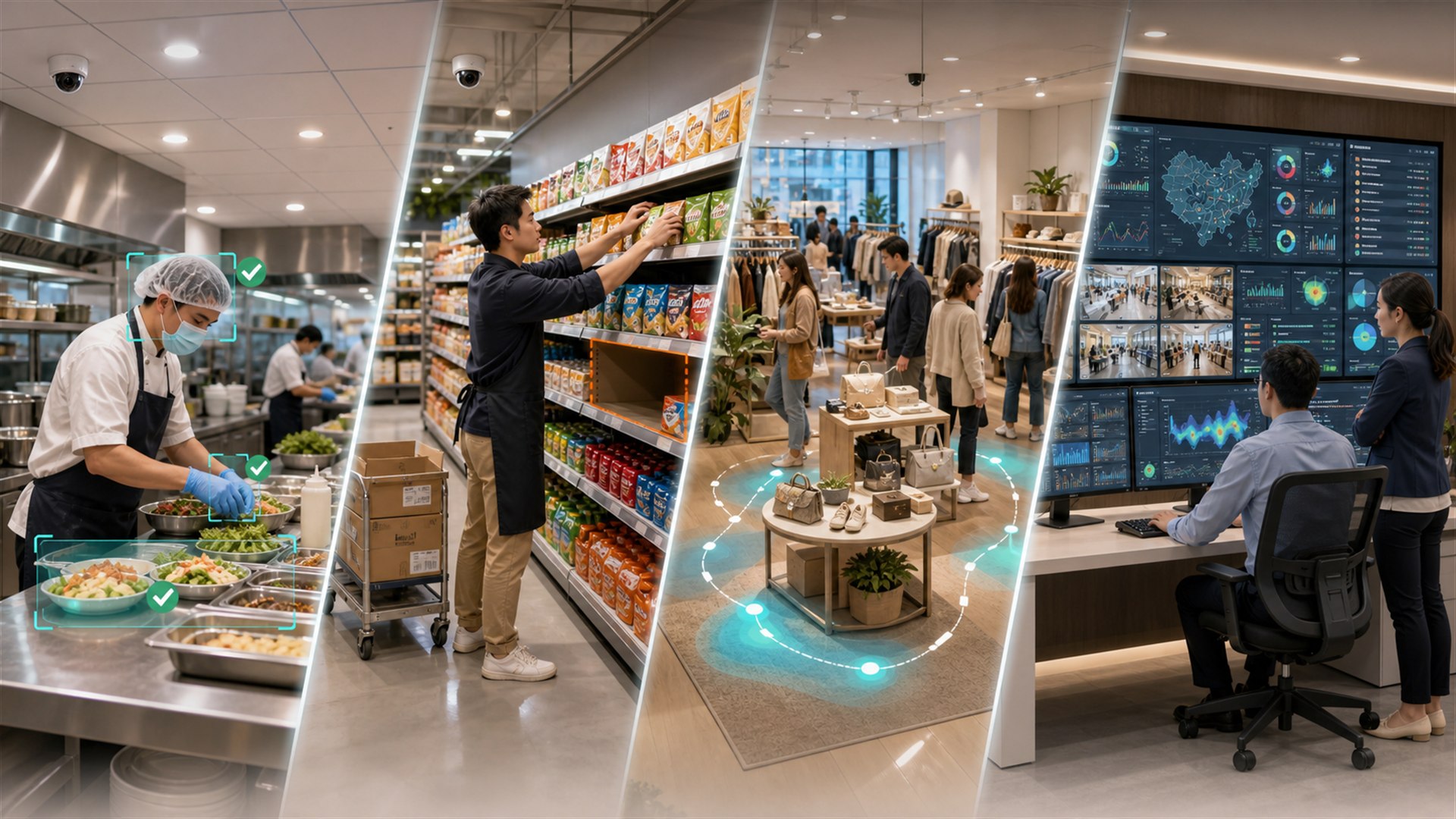 连锁门店场景示意图